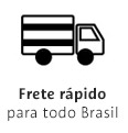 Frete rápido para todo o Brasil