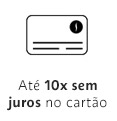 Até 10x sem juros no cartão